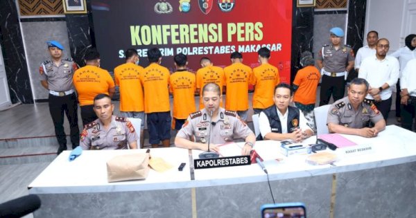 6 Pelaku Pengeroyokan di Makassar Saat Malam Tahun Baru Terancam 15 Tahun Penjara 