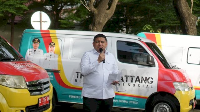 Munafri Luncurkan 6 Unit TRC Saribattang, Mobil Bekas Jadi Armada Sosial