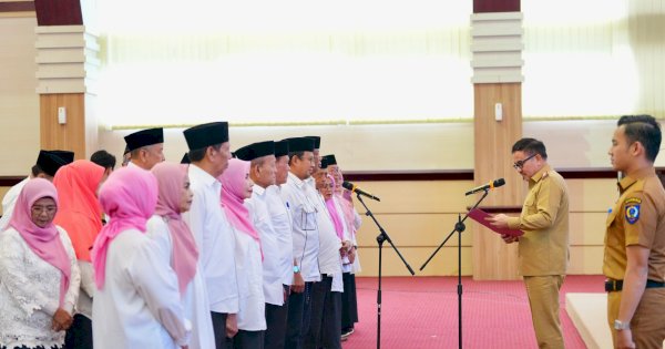 Sekda Sulsel Jufri Rahman Lantik Pengurus IKABA Sulsel Periode 2026–2029