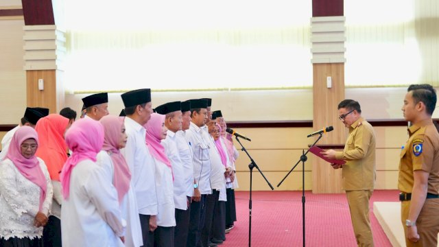 Sekda Sulsel Jufri Rahman Lantik Pengurus IKABA Sulsel Periode 2026&ndash;2029