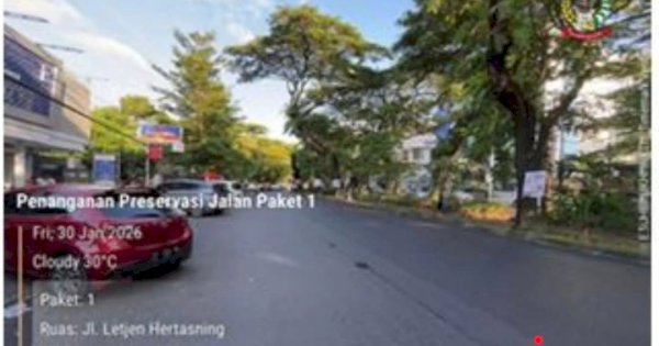 Gubernur Sulsel Sampaikan Update Pengaspalan Jalan Hertasning Makassar