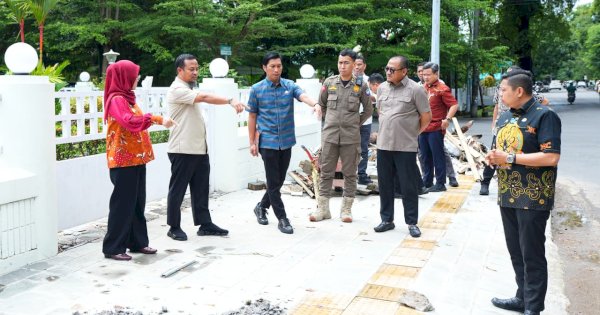 Gubernur Sulsel dan Bupati Gowa Bahas Rencana Pembangunan Pedestrian di Ruas Strategis Makassar-Gowa