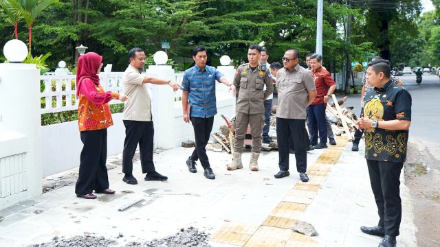 Gubernur Sulsel dan Bupati Gowa Bahas Rencana Pembangunan Pedestrian di Ruas Strategis Makassar-Gowa