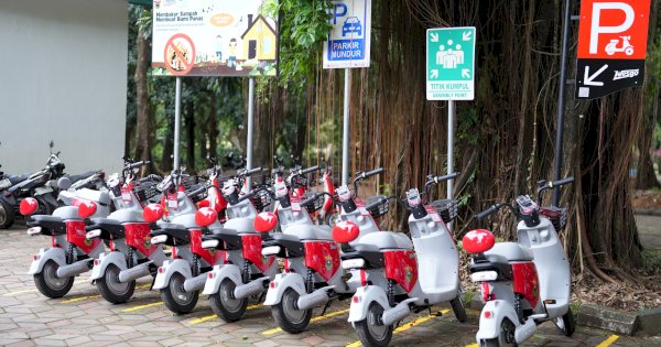 Perkuat Green Campus, Unhas Operasiksan 600 Unit Sepeda Listrik