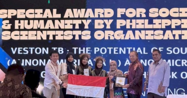 Dukungan Gubernur Sulsel Antar Siswa SMAN 1 Bantaeng Raih Medali Emas di Ajang STEM Thailand