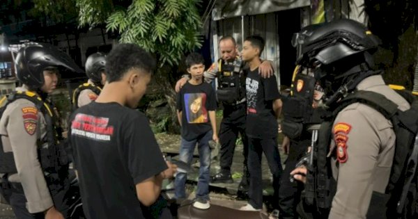 Patroli KRYD Samapta Polrestabes Makassar Awal Ramadan, Sasar Wilayah Rawan Kamtibmas