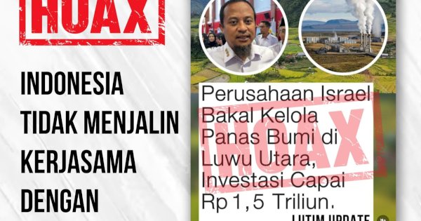 Isu Perusahaan Israel Investasi di Lutra, Gubernur Sulsel Pastikan Tidak ada Izin Dari Provinsi