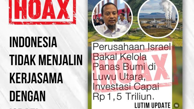 Isu Perusahaan Israel Investasi di Lutra, Gubernur Sulsel Pastikan Tidak ada Izin Dari Provinsi