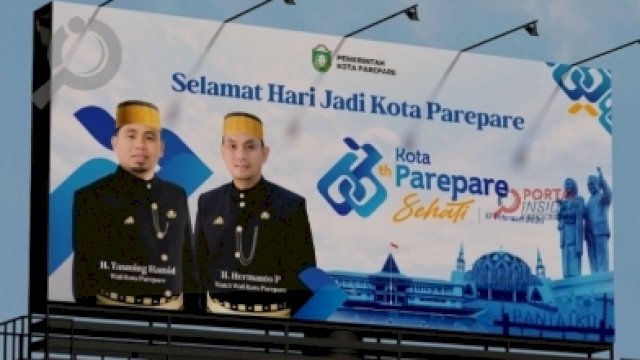 Angkat Tema &ldquo;Parepare Sehati&rdquo;, Pemkot Rilis Logo HUT ke-66