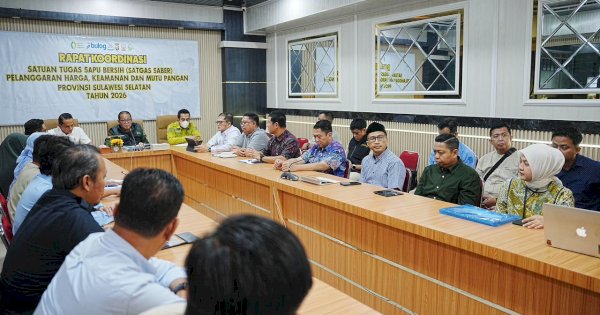 Jelang Idulfitri, Satgas Pangan Perkuat Pengawasan Kebutuhan Pokok di Sulsel 