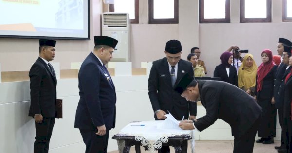 Pelantikan 27 Pejabat, Wali Kota Munafri Lantik 27 Pejabat, Berikut Daftarnya