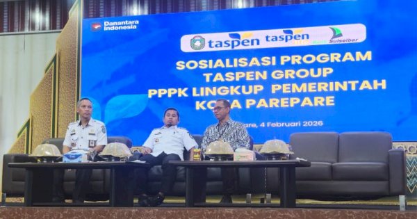 Pemkot Parepare Hadir Beri Perlindungan Bagi PPPK Lewat Taspen