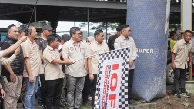 Tasming Hamid Hadiri Pelantikan Indonesia Off-road Federation Pengcab Parepare, Tegaskan Dukungan Penuh Pemkot