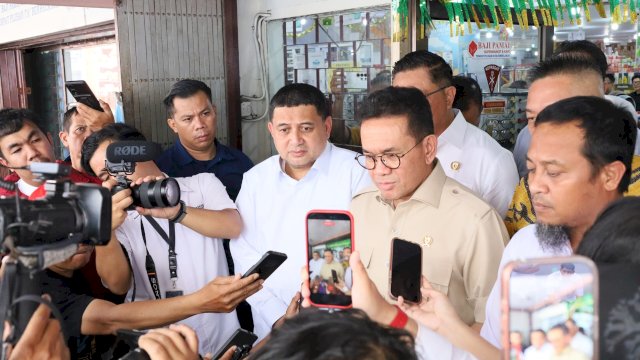 Jelang Idulfitri, Wali Kota Makassar dan Mendag Sidak Harga Komunitas di Pasar Terong