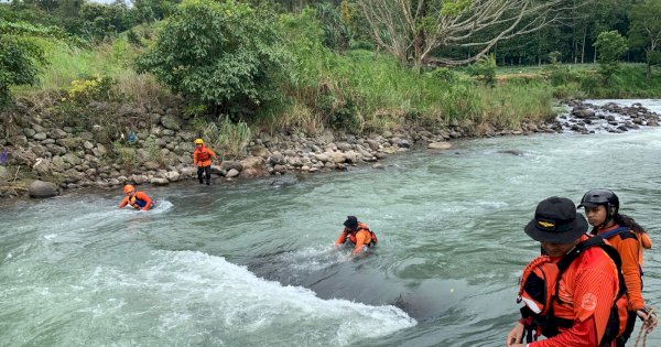 Lansia Terseret Arus di Sungai Bilareng, Pencarian Fokus Sejauh 2,5 Kilometer Arah Hilir 