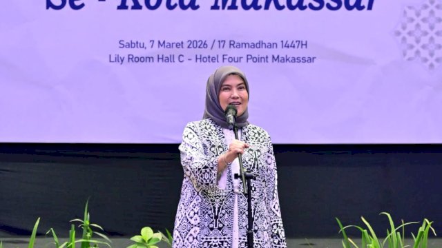 Wakil Wali Kota Makassar Aliyah Mustika Ilham Pererat Silaturahmi BKMT dalam Buka Puasa Bersama
