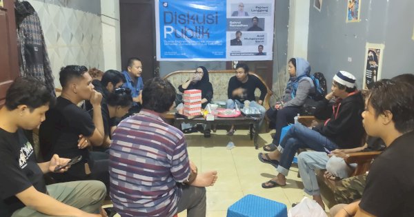 Diskusi Publik AJI Makassar, Pers Dikepung Kekerasan dan Gugatan