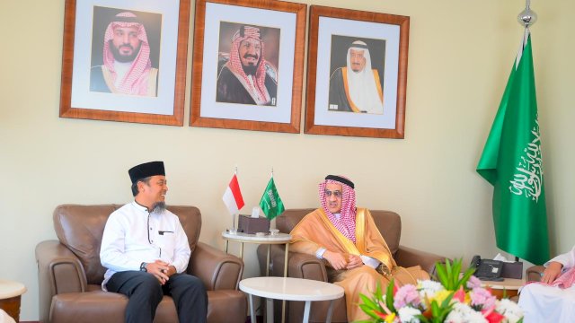 Di Hadapan Dubes Arab Saudi, Gubernur Sulsel Desak Hentikan Perang dan Jaga Keamanan Arab Saudi
