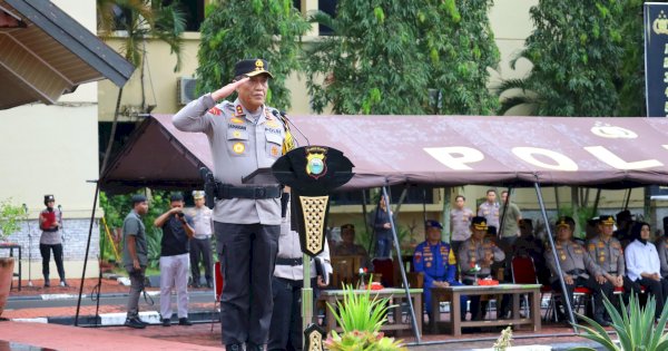 Apel Gelar Pasukan Operasi Ketupat 2026, Ini Pesan Kapolda Sulsel