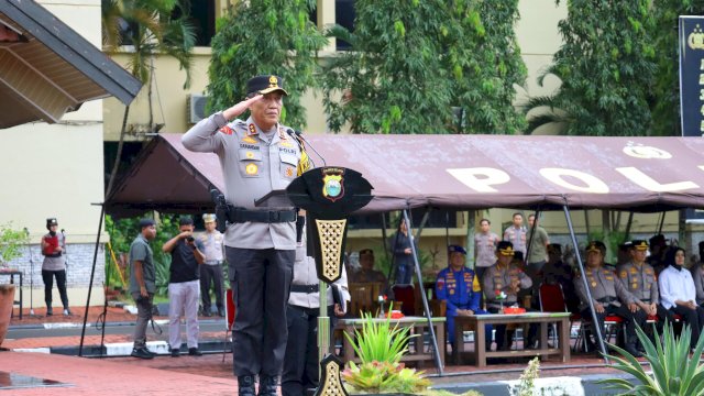Apel Gelar Pasukan Operasi Ketupat 2026, Ini Pesan Kapolda Sulsel