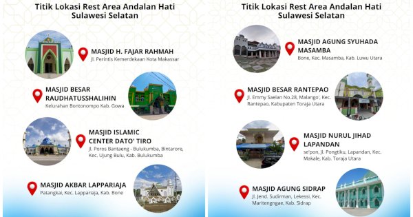 Sambut Mudik 2026, Pemprov Sulsel Siapkan Rest Area “Andalan Hati” di Jalur Strategis