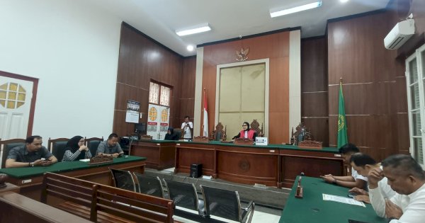 Majelis Hakim Terima Lraperadilan Penundaan Kasus Kekerasan Jurnalis Antara Makassar