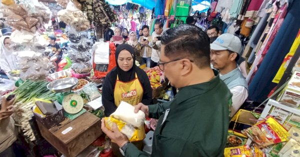 Satgas Pangan Tinjau Pasar Pa’Baeng-Baeng, Pedagang Diminta Patuhi Harga Acuan