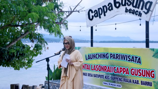 Berkat Bupati Andi Ina Kartika, Objek Wisata Lasonrai Beach di Dusun Ujungnge Kembali Dibuka&nbsp;