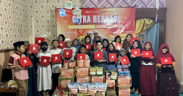 Selama Ramadan, CitraCosmetic Salurkan Lebih dari 2.900 Paket Takjil 