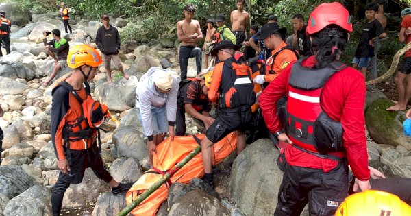 Korban Terseret Air Bah di Sungai Kalimborang Maros Ditemukan Tewas 
