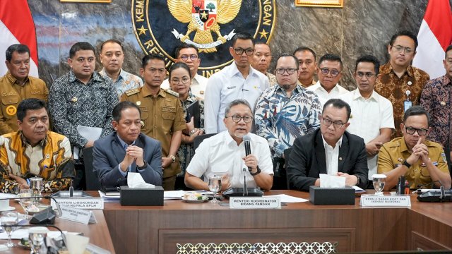 Wali Kota Makassar Ikuti Rakor Nasional Percepatan Implementasi PSEL Bersama Menko Pangan