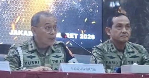 4 Anggota TNI Ditangkap, Diduga Pelaku Penyiraman Air Keras Aktivis Kontras Andrie Yunus 