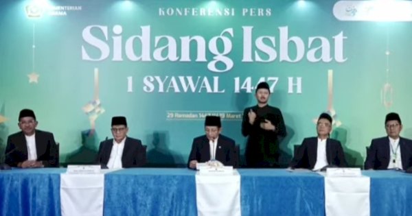 Pemerintah Tetapkan Idulfitri 1447 Hijriah Jatuh Pada 21 Maret 