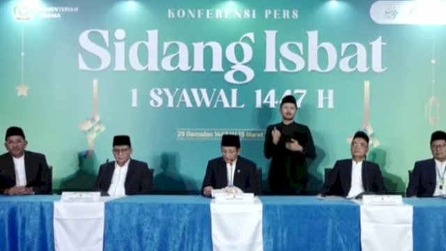 Pemerintah Tetapkan Idulfitri 1447 Hijriah Jatuh Pada 21 Maret&nbsp;