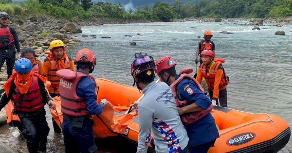 Korban Kedua Terseret Air Bah di Sungai Kalimborang Maros Ditemukan Meninggal Dunia 