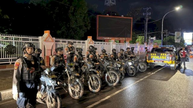 Polisi di Makassar Tingkatkan Patroli Pasca Hari Raya Idulfitri