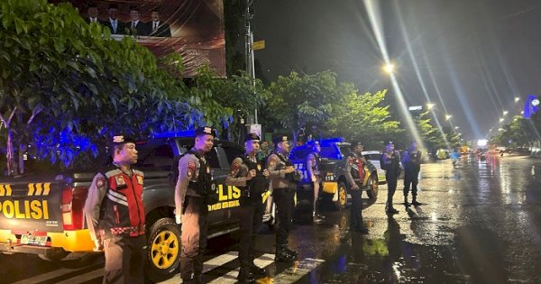 Pasca Lebaran, Polisi Sisir Wilayah Rawan Gangguan Kamtibnas di Makassar 