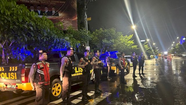 Pasca Lebaran, Polisi Sisir Wilayah Rawan Gangguan Kamtibnas di Makassar&nbsp;