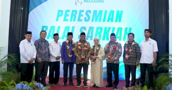 Bupati Takalar Dampingi Menag Resmikan Balai Sarkiah di Pattallassang