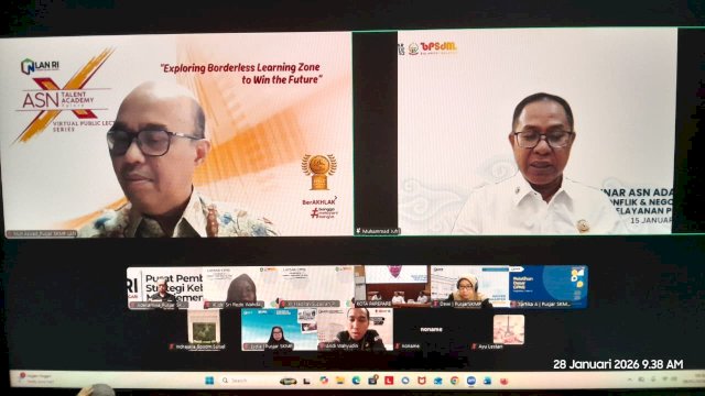 Latsar CPNS Parepare Dijalankan Secara Terpadu di Bawah Pembinaan LAN RI