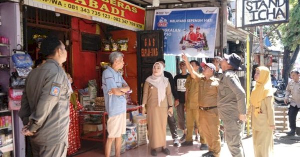 27 Lapak PKL di Kecamatan Tallo Ditertibkan