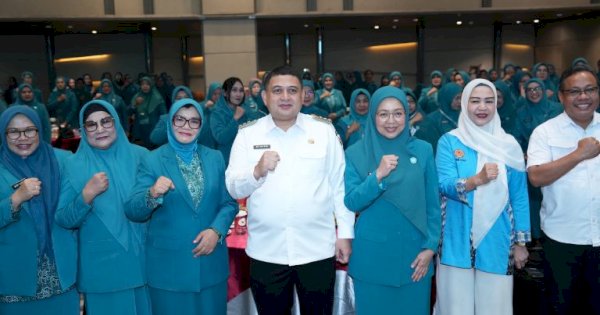 Rakerda TP PKK Makassar 2026, Melinda Aksa Dorong Peran Kader Lewat Inovasi