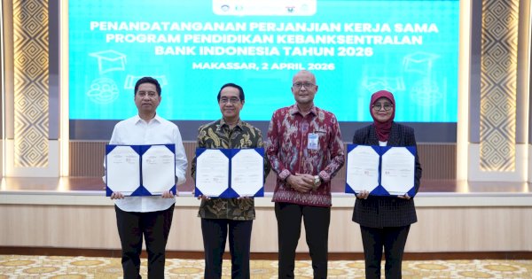 Unhas Peroleh Kuota Terbesar Program Beasiswa Bank Indonesia 2026