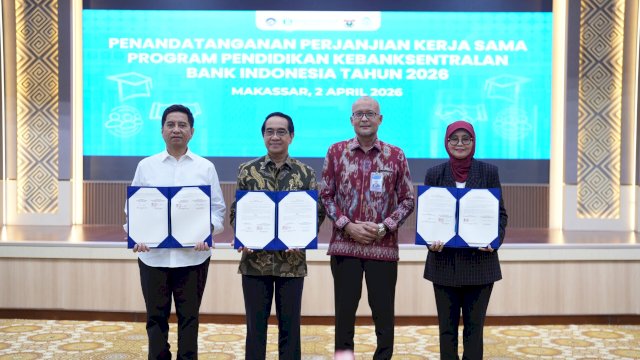 Unhas Peroleh Kuota Terbesar Program Beasiswa Bank Indonesia 2026