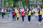 Bupati Barru Ikut Ramaikan CFD di Alun-Alun Colliq Pujie