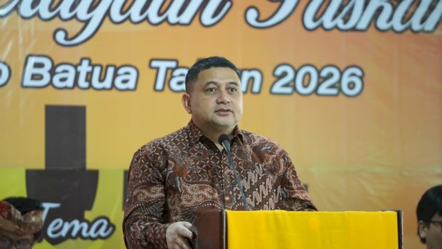 Hadiri Perayaan Paskah, Wali Kota Makassar Tekankan Toleransi dan Harmoni&nbsp;