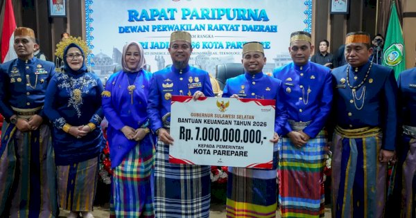 Gubernur Andi Sudirman Canangkan Kota Parepare sebagai Pusat Pertumbuhan Baru Sulsel