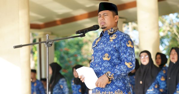 Pimpin HKN, Wali Kota Parepare Tekankan Disiplin ASN dan Sampaikan Kepastian Pembayaran TPP