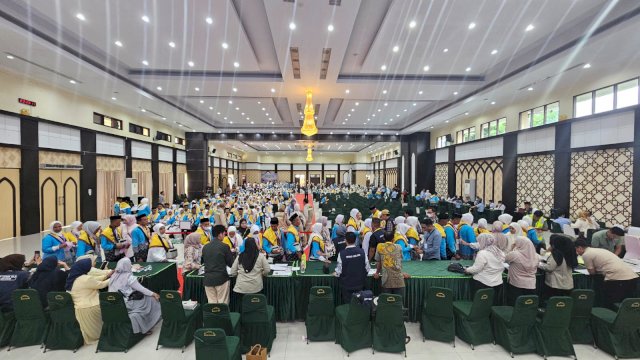 Terbagi 8 Kloter, 2.023 Jemaah Haji Asal Bone Dijadwalkan Berangkat ke Tanah Suci Tahun ini