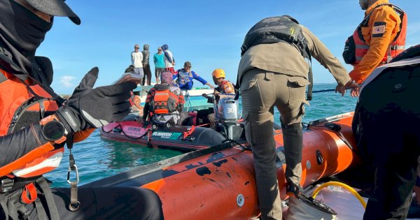Nelayan Hilang di Perairan Pallette Bone, Tim Rescuer Pos SAR Bone Dikerahkan Cari Korban 